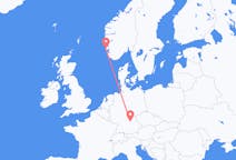 Flyg från Haugesund, Norge till Nürnberg, Tyskland