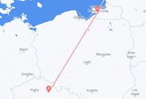 Vols depuis la ville de Kaliningrad vers la ville de Pardubice