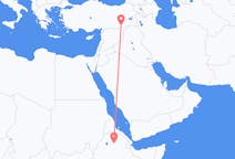 Flyrejser fra Lalibela, Etiopien til Mardin, Tyrkiet