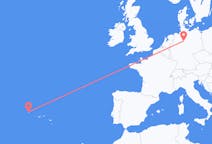 Flights from Flores Island, Portugal to Hanover, Germany