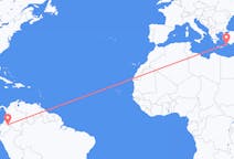Flights from Puerto Asís to Rhodes