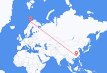 Flyreiser fra Ganzhou, Kina til Tromsö, Norge