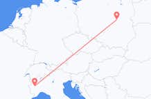 Flights from Turin to Warsaw