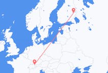 Flights from Thal, Switzerland to Joensuu, Finland