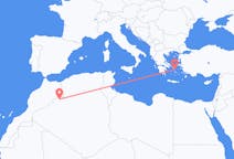 Flyreiser fra Béchar, Algerie til Mykonos, Hellas