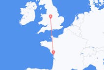 Flights from La Rochelle in France to Birmingham in England