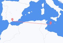 Flyrejser fra Lampedusa, Italien til Málaga, Spanien