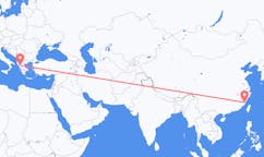 Flyrejser fra Fuzhou, Kina til Ioannina, Grækenland