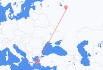 Flights from Ivanovo, Russia to Mykonos, Greece