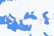 Flyreiser fra Baku, til Roma