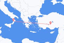Flyreiser fra Lamezia Terme, Italia til Konya, Tyrkia