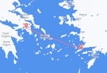 Flyreiser fra Kos, Hellas til Athen, Hellas