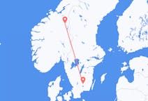 Flights from Røros, Norway to Växjö, Sweden