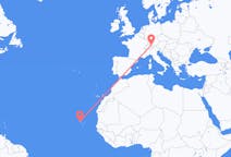 Flights from São Vicente, Cape Verde to Thal, Switzerland