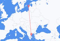 Flyreiser fra Skiathos, til Liepaja