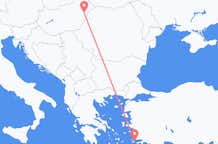 Flights from Kos to Debrecen