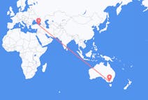 オーストラリア、 メルボルンから、オーストラリア、オルドゥへ行きのフライト