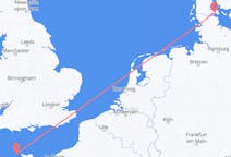 Flights from Alderney, Guernsey to Sønderborg, Denmark
