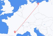 Flights from Castres, France to Szczecin, Poland