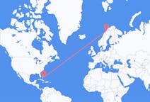 Flights from Rock Sound, the Bahamas to Narvik, Norway