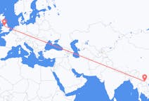 Flights from Điện Biên Phủ, Vietnam to Manchester, England