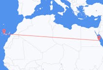 出发地 埃及出发地 馬薩阿拉姆目的地 西班牙特内里费岛的航班
