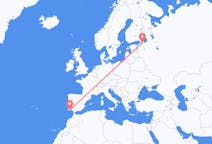 Flyreiser fra St. Petersburg, Russland til Faro, Portugal