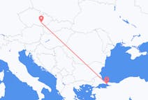Flyreiser fra Brno, Tsjekkia til Istanbul, Tyrkia