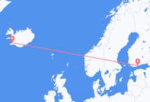 Flights from Reykjavík to Helsinki