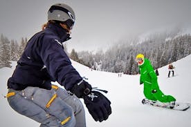 Borovets Snowboard Schnupper 2-stündiger Gruppenunterricht