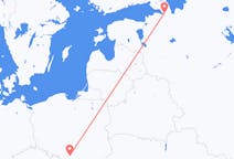 Flights from from Saint Petersburg to Katowice