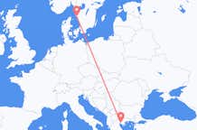 Flyrejser fra Thessaloniki til Göteborg