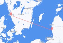 Vols de Palanga, Lituanie pour Göteborg, Suède