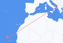 Flyreiser fra São Vicente, Kapp Verde til Brindisi, Italia
