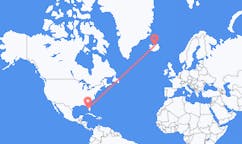 เที่ยวบิน จาก Punta Gorda, สหรัฐอเมริกา ไปยัง Akureyri, ไอซ์แลนด์
