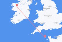 Vuelos de Puerto de San Pedro, Guernsey a Knock, Condado de Mayo, Irlanda