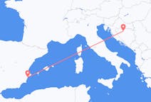 Flyreiser fra Banja Luka, til Alicante