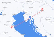Flyrejser fra Forli, Italien til Zagreb, Kroatien