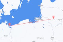 Vluchten van Heringsdorf, Duitsland naar Kaunas, Litouwen