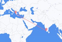 Flyg från Cochin, Indien till Zakynthos Island, Grekland