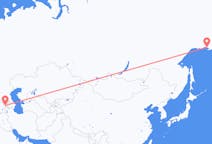 Flyg från Jerevan till Magadan