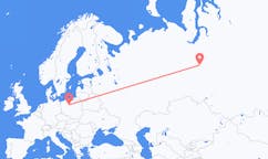Flights from Kogalym, Russia to Bydgoszcz, Poland