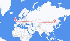 Flights from Daqing, China to Newquay, the United Kingdom