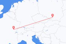 Flyreiser fra Dole, Frankrike til Krakow, Polen