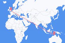 Flights from Darwin to London
