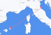 Fly fra Menorca til Rimini
