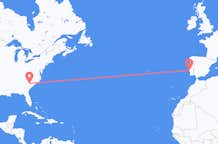 Flyg från Columbia, USA till Lissabon, USA