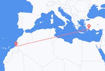 Flights from Guelmim, Morocco to Dalaman, Turkey