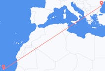 Flights from Praia in Cape Verde to Constanța in Romania