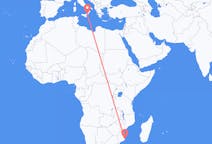 Flights from Inhambane, Mozambique to Reggio Calabria, Italy